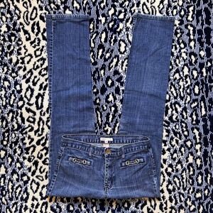 Vintage Y2K Georgiou Studio horsebit denim jeans in low rise with buckles
